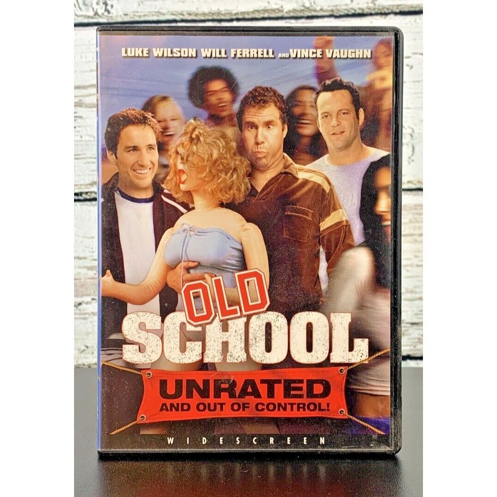 Old School (DVD, 2003,‎ Widescreen Unrated Version) Vince Vaughn, Will Ferrell